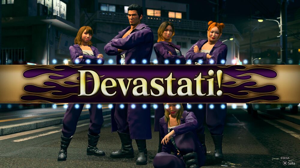 Riuscirà Kiryu a stracciare le bande di teppisti rivali ?